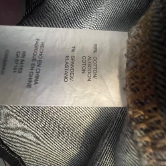 G.H. Bass & Co. Womens Denim Button-Front A-Line‎ Skirt Size 2 - Picture 8 of 9